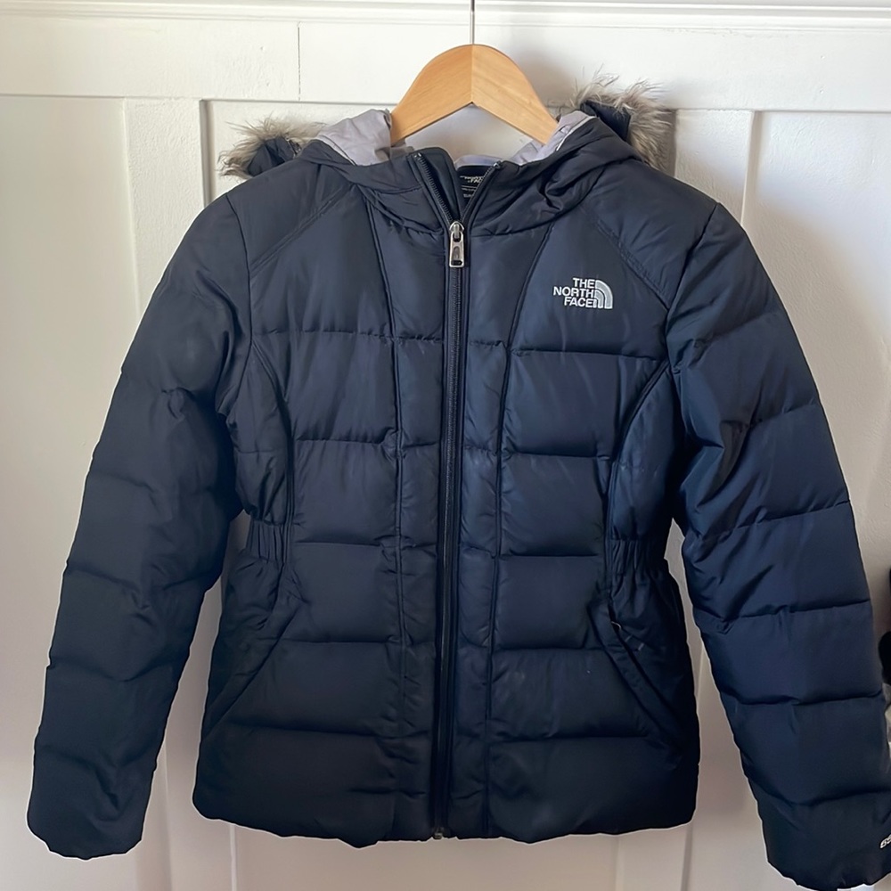 Girls North face Gotham down jacket